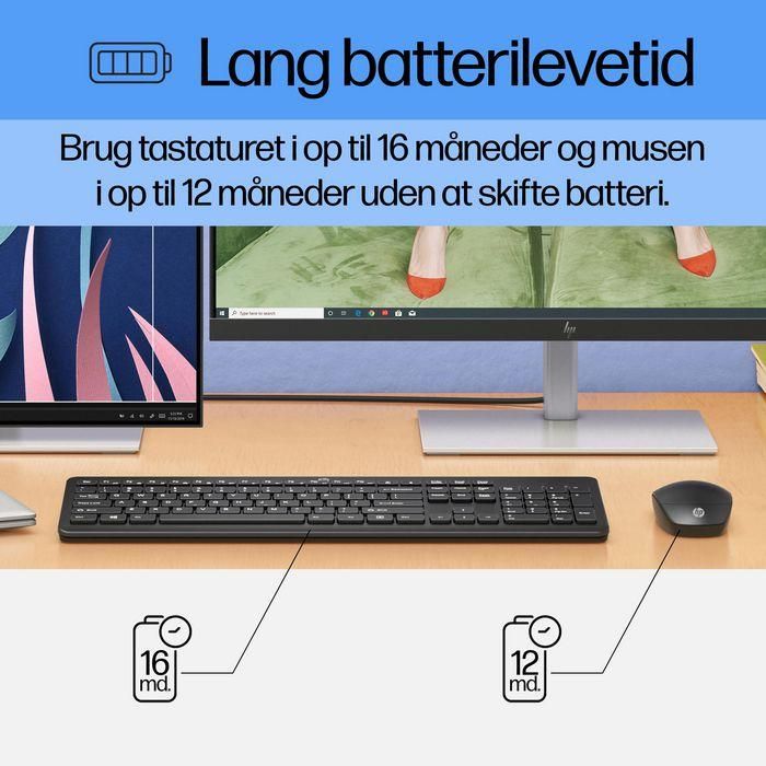HP 230 Wireless Mouse and Keyboard Combo - SWISS 21 HP 230 Wireless Mouse and Keyboard Combo - SWISS 21