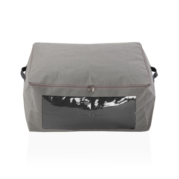 Caja de Almacenamiento Gris M Versa 40x25x50 cm Caja de Almacenamiento Gris M Versa 40x25x50 cm