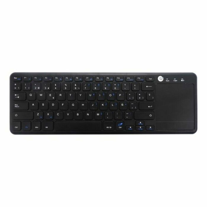 Teclado con Touchpad CoolBox CoolTouch Negro Qwerty Español