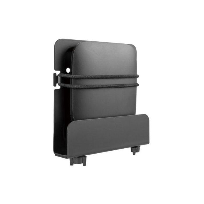 AISENS - SOPORTE UNIVERSAL DE PARED PARA MINI PC, ROUTER, NEGRO 1