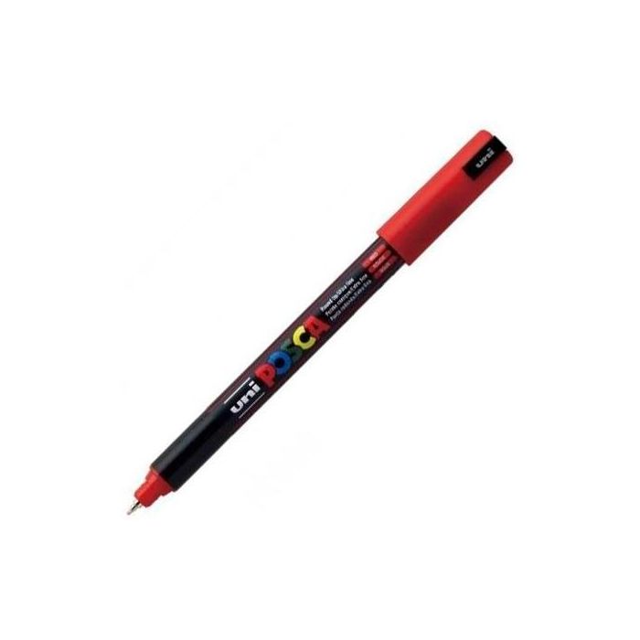 Posca Marcador Pc-1Mr No Permanente Punta Extrafina 0.7 mm Rojo Posca Marcador Pc-1Mr No Permanente Punta Extrafina 0.7 mm Rojo