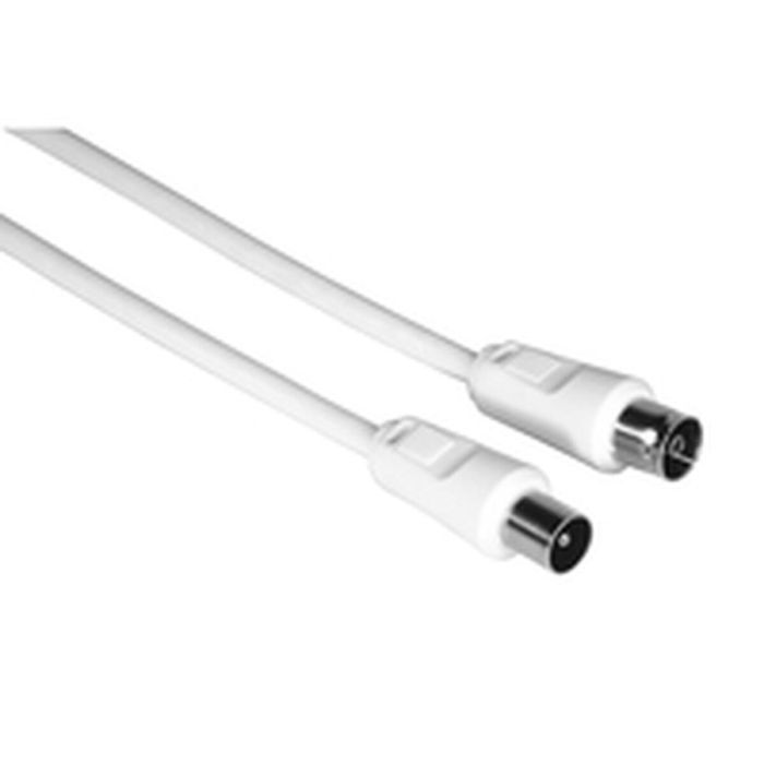Cable Coaxial Antena TV Hama 00205029 Blanco 3 m 2 Cable Coaxial Antena TV Hama 00205029 Blanco 3 m 2