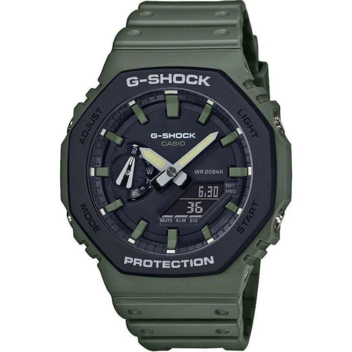 Reloj Analógico y Digital Casio G-Shock Trend GA-2110SU-3AER/ 48mm/ Verde Reloj Analógico y Digital Casio G-Shock Trend GA-2110SU-3AER/ 48mm/ Verde