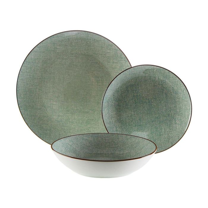 Vajilla Versa Verde Porcelana 18 Piezas 0 Vajilla Versa Verde Porcelana 18 Piezas 0