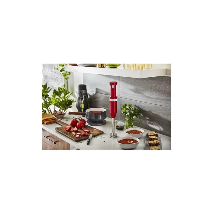 Kitchenaid 5KHBBV53 EER Batidora de Varilla Inalámbrica Roja con Batería de 8V 1 Kitchenaid 5KHBBV53 EER Batidora de Varilla Inalámbrica Roja con Batería de 8V 1