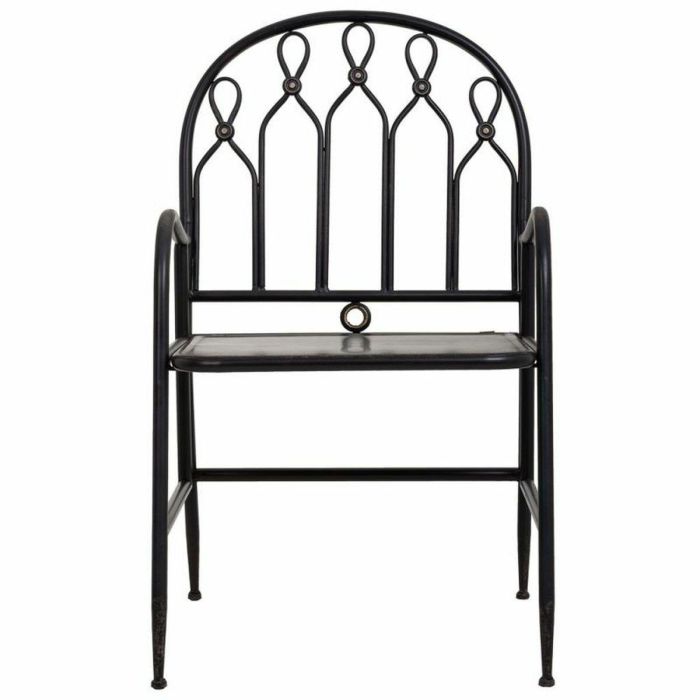 Silla de Comedor Alexandra House Living Negro 56 x 96 x 55 cm 4