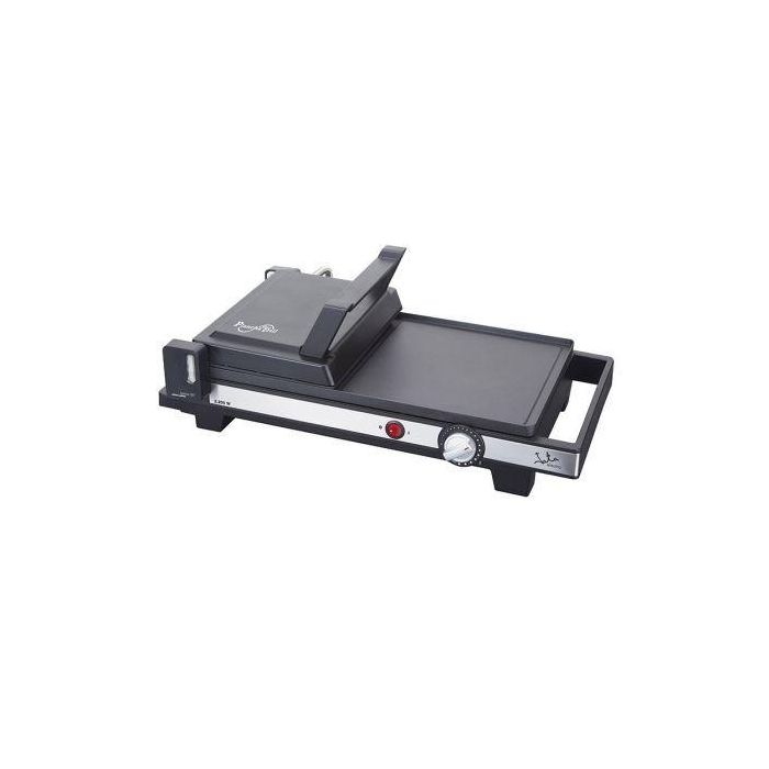 PLANCHA PARA ASAR DOBLE JATA GR269 - 2200W - 410*250MM SUPERFICIE MIXTA - PLACA SUPERIOR RAYADA 180*245MM - TERMOSTATO REGULABLE - ASAS TOQUE FRÍO 2