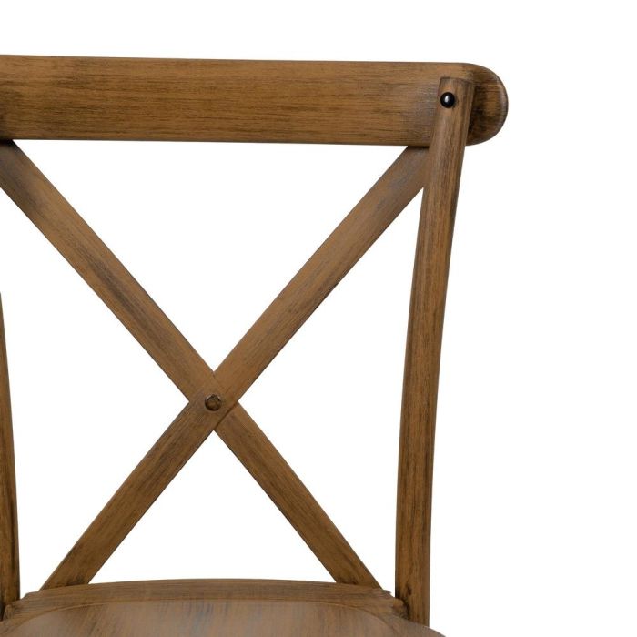 Silla Marrón Polipropileno Contract 50 X 41,50 X 89 cm