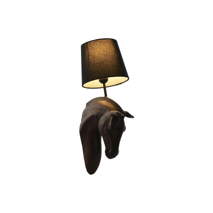 Lampara Aplique Colonial DKD Home Decor Marron Oscuro Negro 21.5 x 50.5 x 18 cm 1 Lampara Aplique Colonial DKD Home Decor Marron Oscuro Negro 21.5 x 50.5 x 18 cm 1