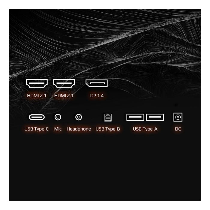 Gigabyte Monitor Gaming OLED 4K 31.5" (80cm) FO32U 165Hz 0.03ms HDMI DP USB-C 8