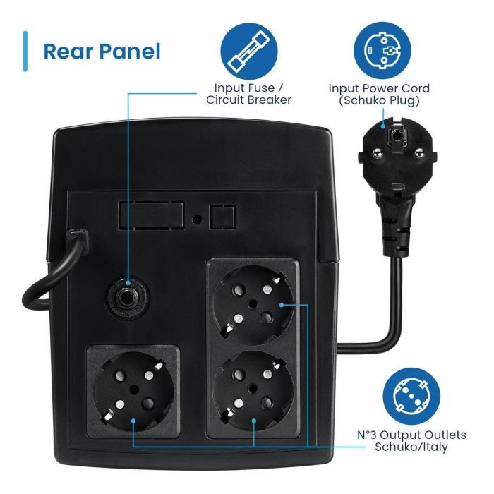 SAI Interactivo Ewent EW3997 720 W 8