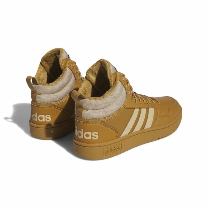 Zapatillas Casual Hombre Adidas Hoops 3.0 Mid Wtr Dorado 2