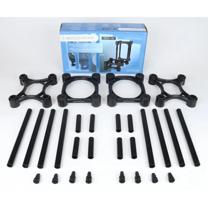 IsoAcoustics Iso-130 Soportes de Aislamiento para Monitores de Estudio (2 Unidades) 13 x 15.2 cm 3