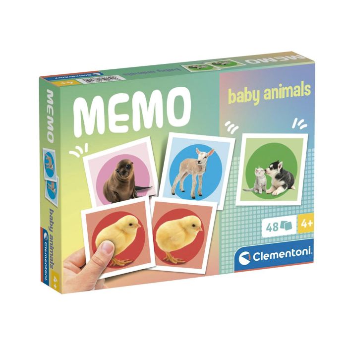 Memo Pocket Baby Animales 18315 Clementoni 2