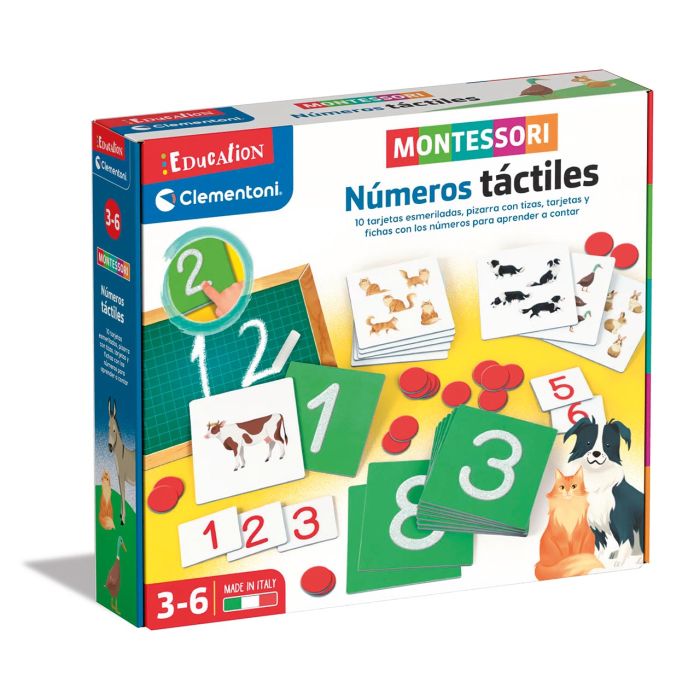 Montessori - Números Táctiles 55451 Clementoni 2