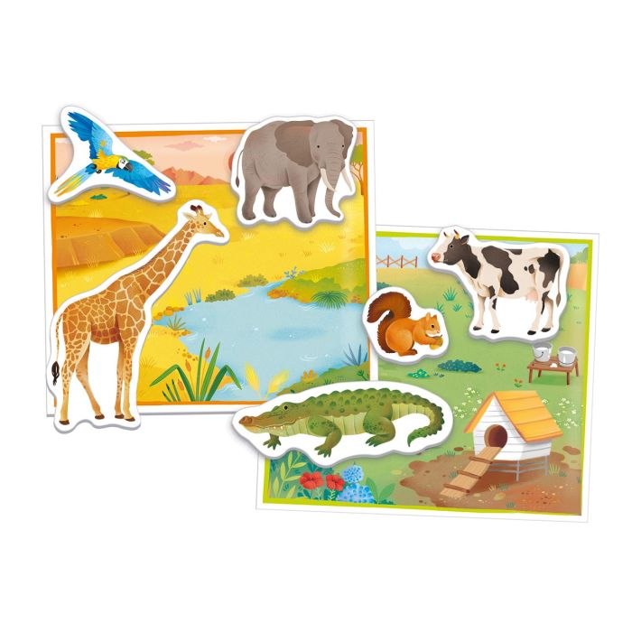 Montessori -Los Animales 55452 Clementoni 1