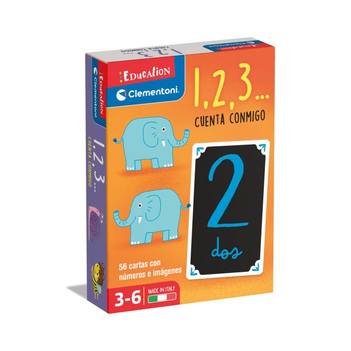 1,2,3... Cuenta Conmigo 55496 Clementoni 1 1,2,3... Cuenta Conmigo 55496 Clementoni 1