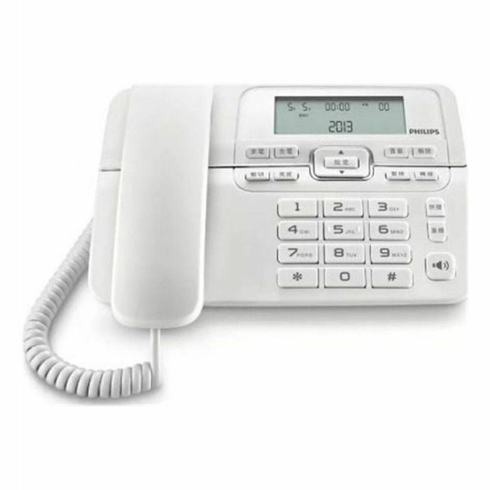 Teléfono Fijo Philips M20W/00 Blanco Teléfono Fijo Philips M20W/00 Blanco