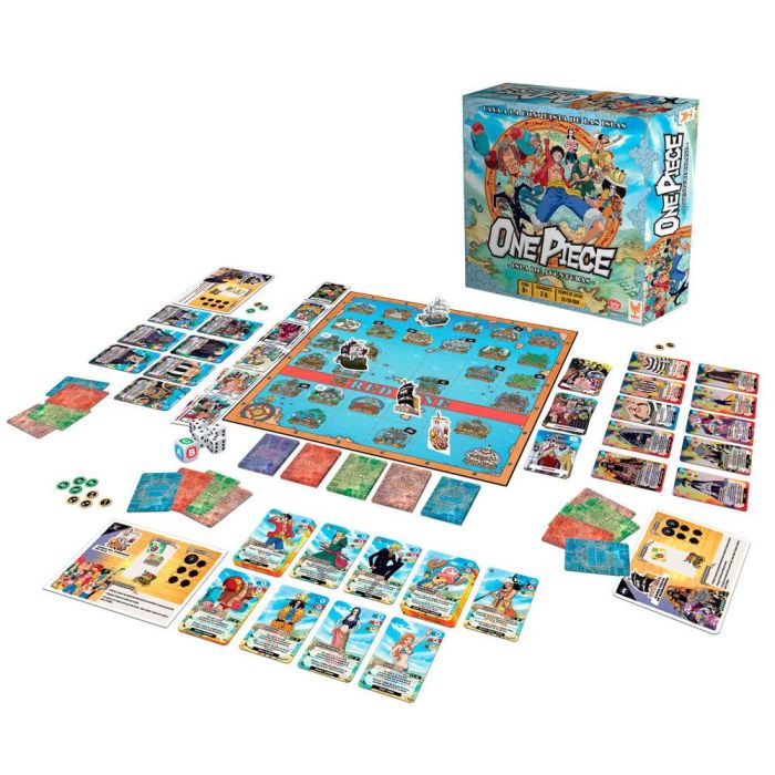 Juego de mesa Isla de Aventuras One Piece español 6
