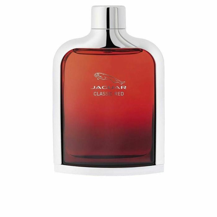 Jaguar Classic Red Eau de Toilette para Hombre 100 ml - Fragancia Amaderada Aromática