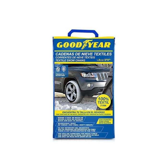 Cadenas Ultra Grip Talla XL Goodyear Cs12 Nuevo Cs5 GOD8015 2 Cadenas Ultra Grip Talla XL Goodyear Cs12 Nuevo Cs5 GOD8015 2