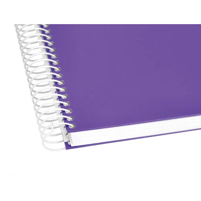Liderpapel Cuaderno Espiral A4 Micro Crafty Tapa Forrada 120 Hojas 90gr Cuadro 5mm Violeta 6 Liderpapel Cuaderno Espiral A4 Micro Crafty Tapa Forrada 120 Hojas 90gr Cuadro 5mm Violeta 6