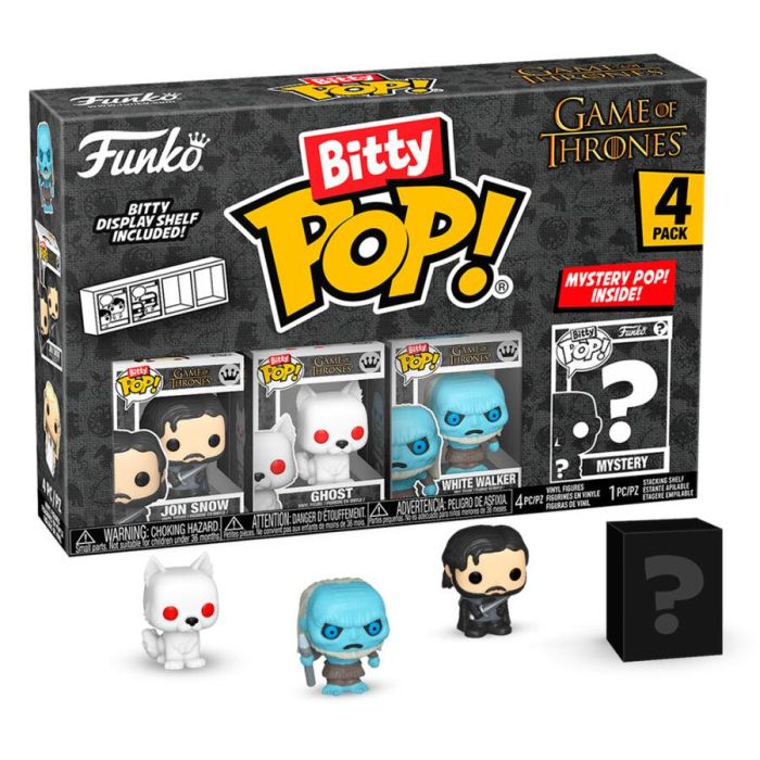 Blister 4 figuras Bitty POP Juego de Tronos Jon Snow 0 Blister 4 figuras Bitty POP Juego de Tronos Jon Snow 0