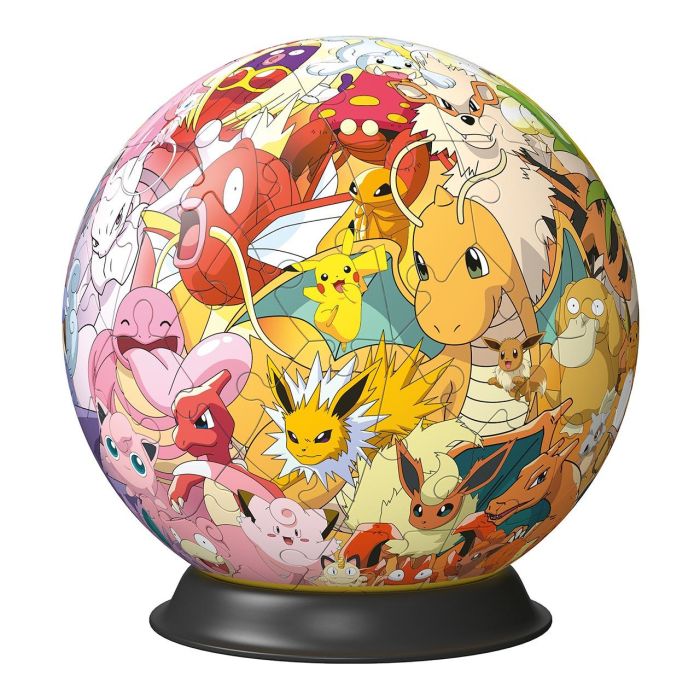 Puzzle Ball 3D Pokemon 11595 Ravensburger Puzzle Ball 3D Pokemon 11595 Ravensburger