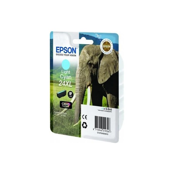 Epson Cian Claro Claria Photo Hd Ink Expression Photo Xp-950 - 24XL Epson Cian Claro Claria Photo Hd Ink Expression Photo Xp-950 - 24XL