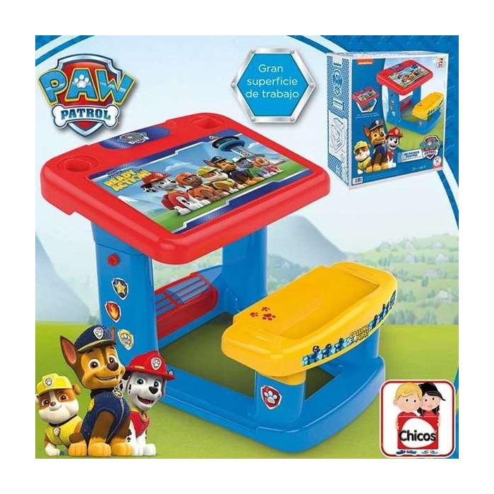 Pupitre con banco paw patrol 57x73x49 cm 10 Pupitre con banco paw patrol 57x73x49 cm 10