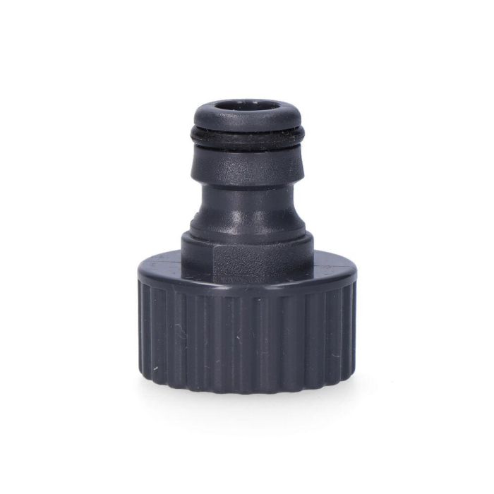 Edm Conector roscado hembra 3/4" polipropileno gris 0 Edm Conector roscado hembra 3/4" polipropileno gris 0