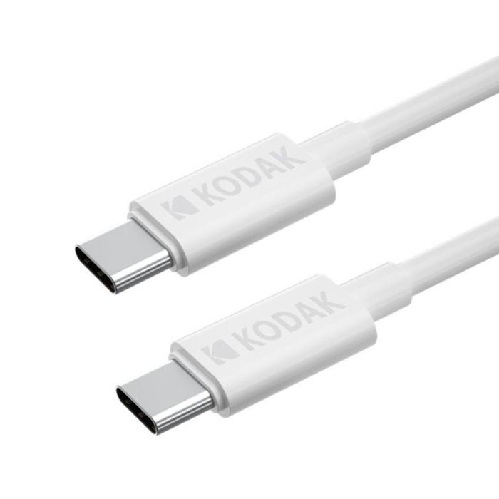 Cable USB-C a USB Kodak 30425972 Blanco Multicolor 1 m Cable USB-C a USB Kodak 30425972 Blanco Multicolor 1 m