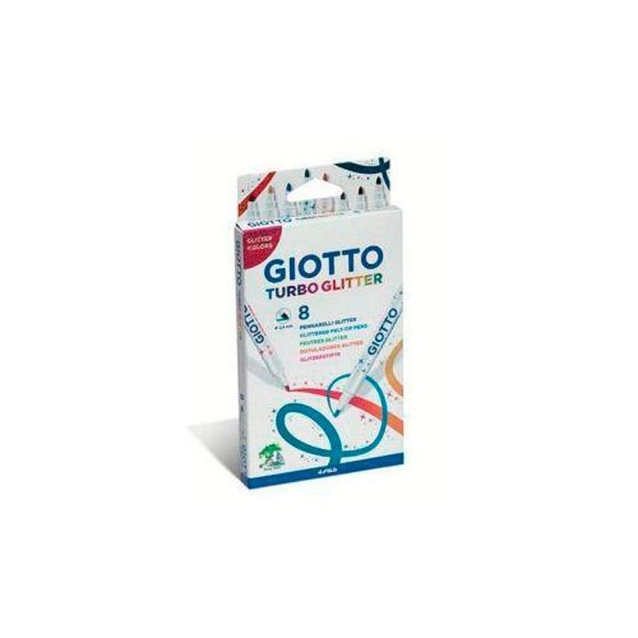 Giotto Rotuladores Turbo Glitter Colores Surtidos Estuche 8 Ud Giotto Rotuladores Turbo Glitter Colores Surtidos Estuche 8 Ud