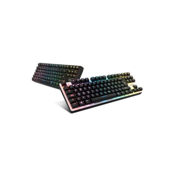 Krom NXKROMKERNELPROSP Teclado Mecánico Gaming Kernel PRO Inalámbrico USB RF Bluetooth QWERTY Español TKL Hot-Swap RGB Negro/Blanco 3