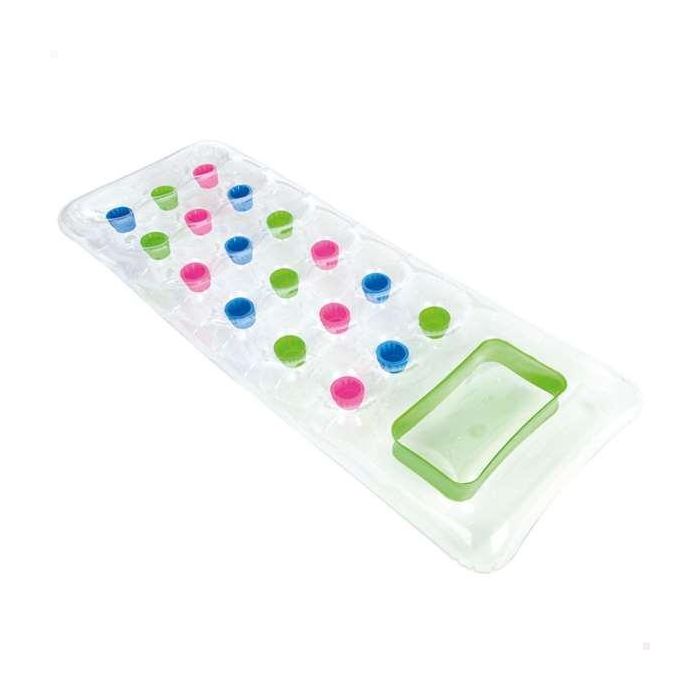 Intex Colchoneta 18 Vasos transparentes 188x71 cm - Modelos Surtidos 2 Intex Colchoneta 18 Vasos transparentes 188x71 cm - Modelos Surtidos 2