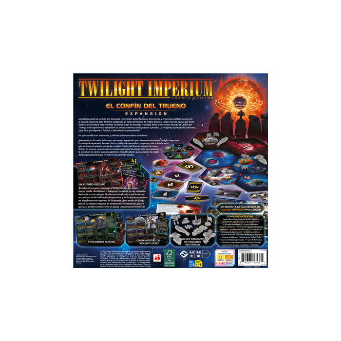 Juego Mesa El Confín Del Trueno 3