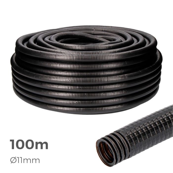 Tupersa Ferroplast para exterior PVC 11mm m-16 Negro