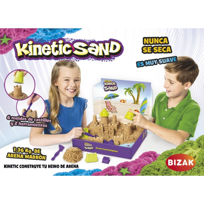 Kinetic Sand Construye Tu Reino 61927146 Bizak