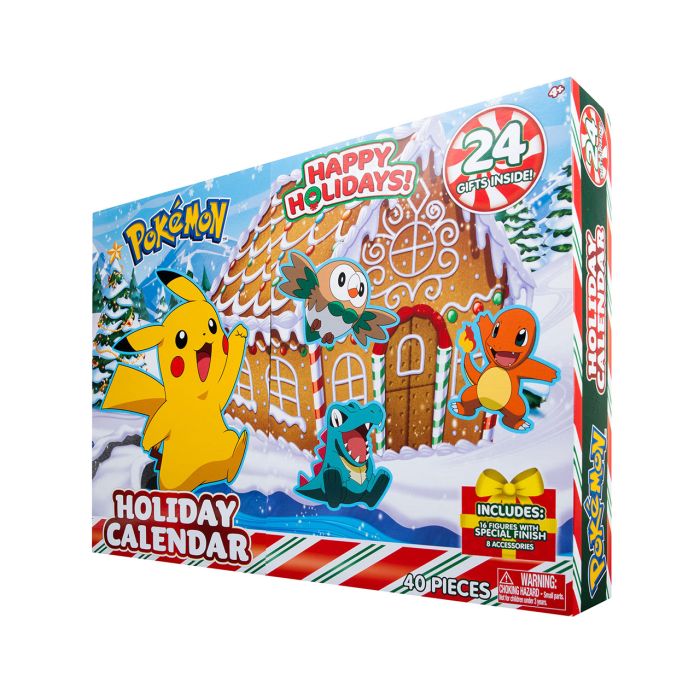 Calendario Festivo 24 Piezas Pokemon 63223066 Bizak 1