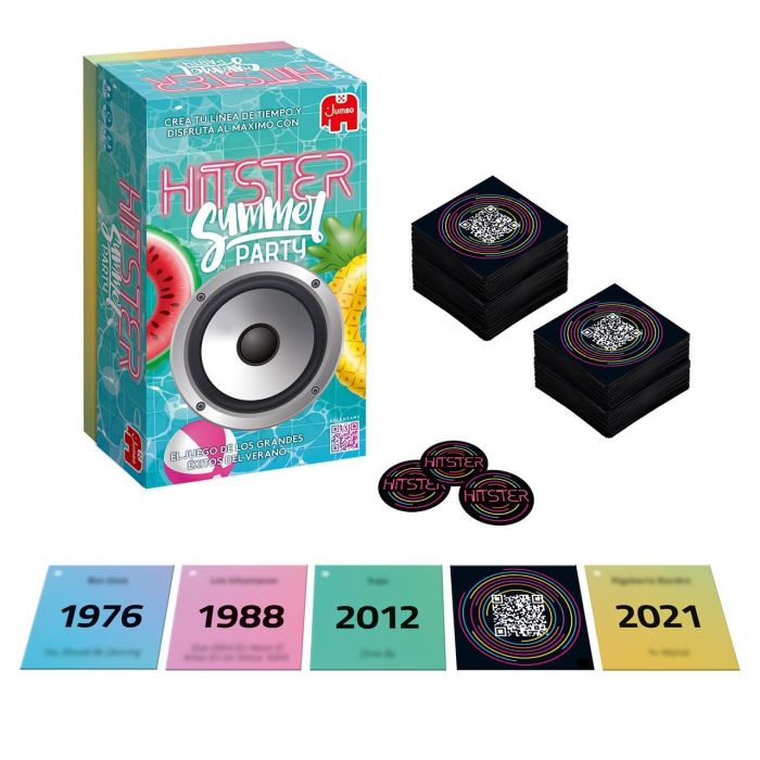 Juego hitster summer el juego de los grandes exitos musicales!