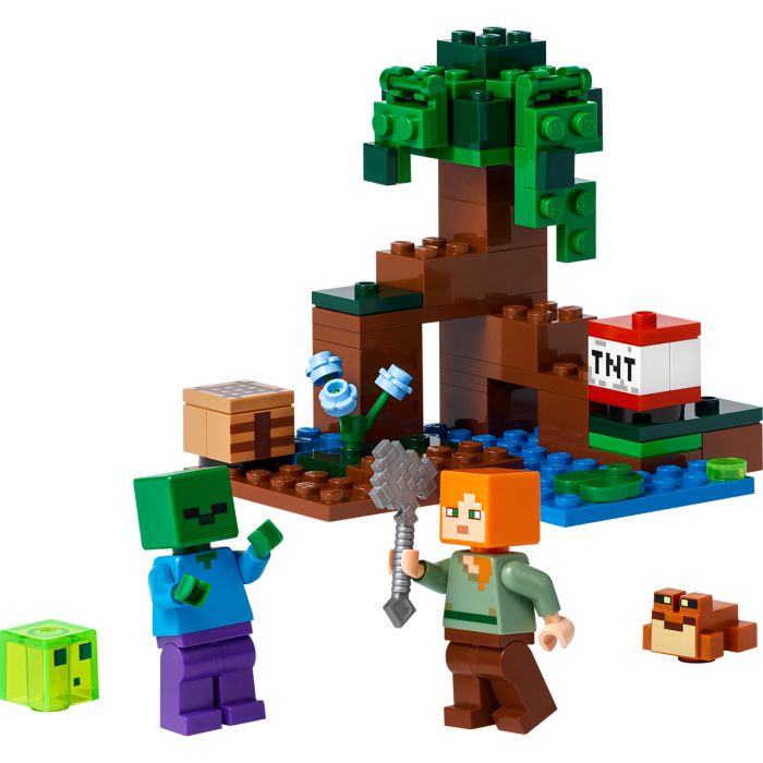 La Aventura En El Pantano Lego Minecraft 21240 Lego 1
