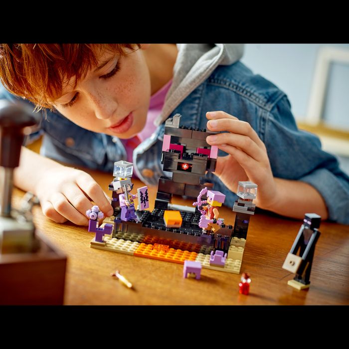 El Combate En El End Lego Minecraft 21242 Lego 4