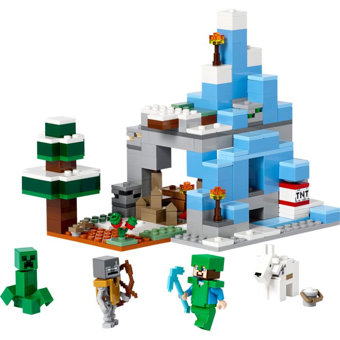 Los Picos De Hielo Lego Minecraft 21243 Lego 1