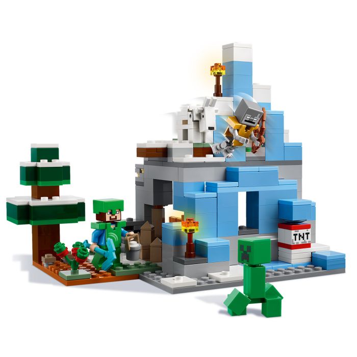 Los Picos De Hielo Lego Minecraft 21243 Lego 2