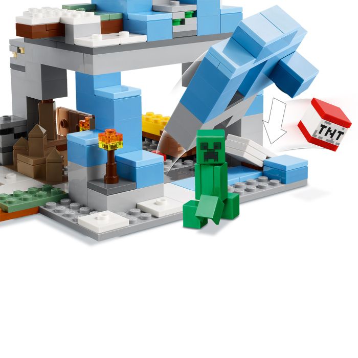 Los Picos De Hielo Lego Minecraft 21243 Lego 3