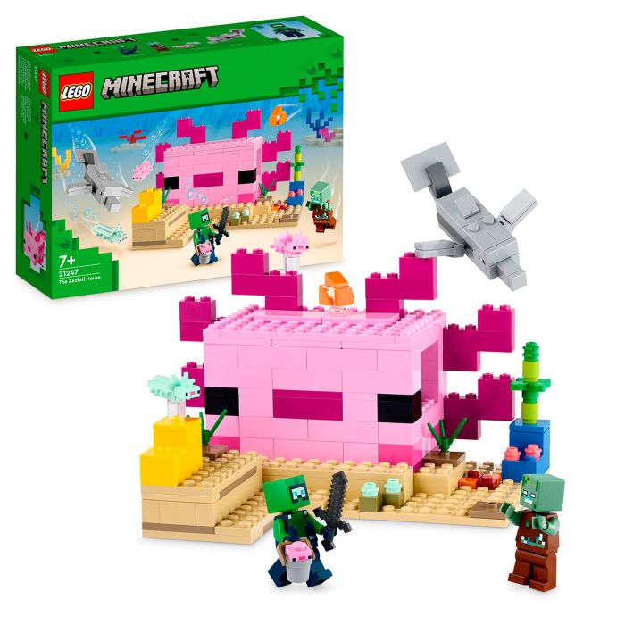 La Casa Ajolote Lego Minecraft 21247 Lego La Casa Ajolote Lego Minecraft 21247 Lego