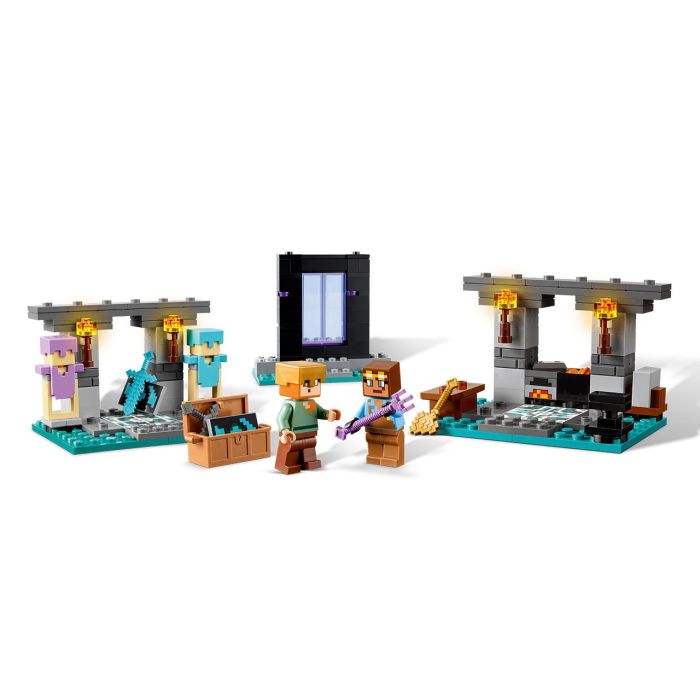 La Armería Minecraft 21252 Lego 2