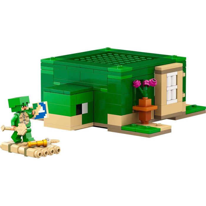 La Casa-Tortuga De La Playa Minecraft 21254 Lego 3