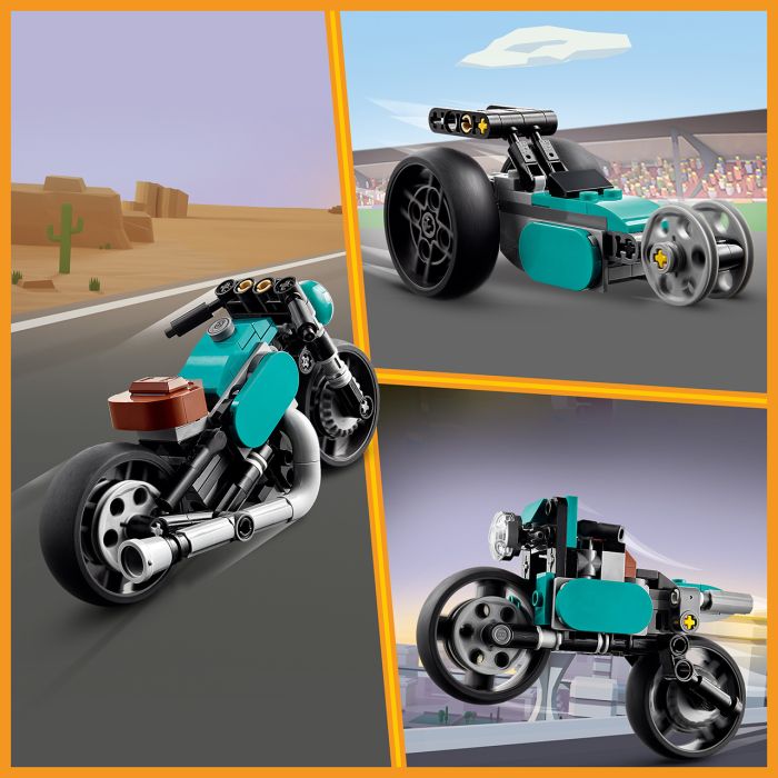 Moto Clásica Lego Creator 31135 Lego 3