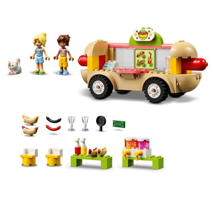 Camión De Perritos Calientes Lego Friends 42633 Lego 2